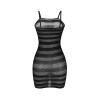 Subblime - 951733 Robe Réseille Rayures Noires Taille Unique